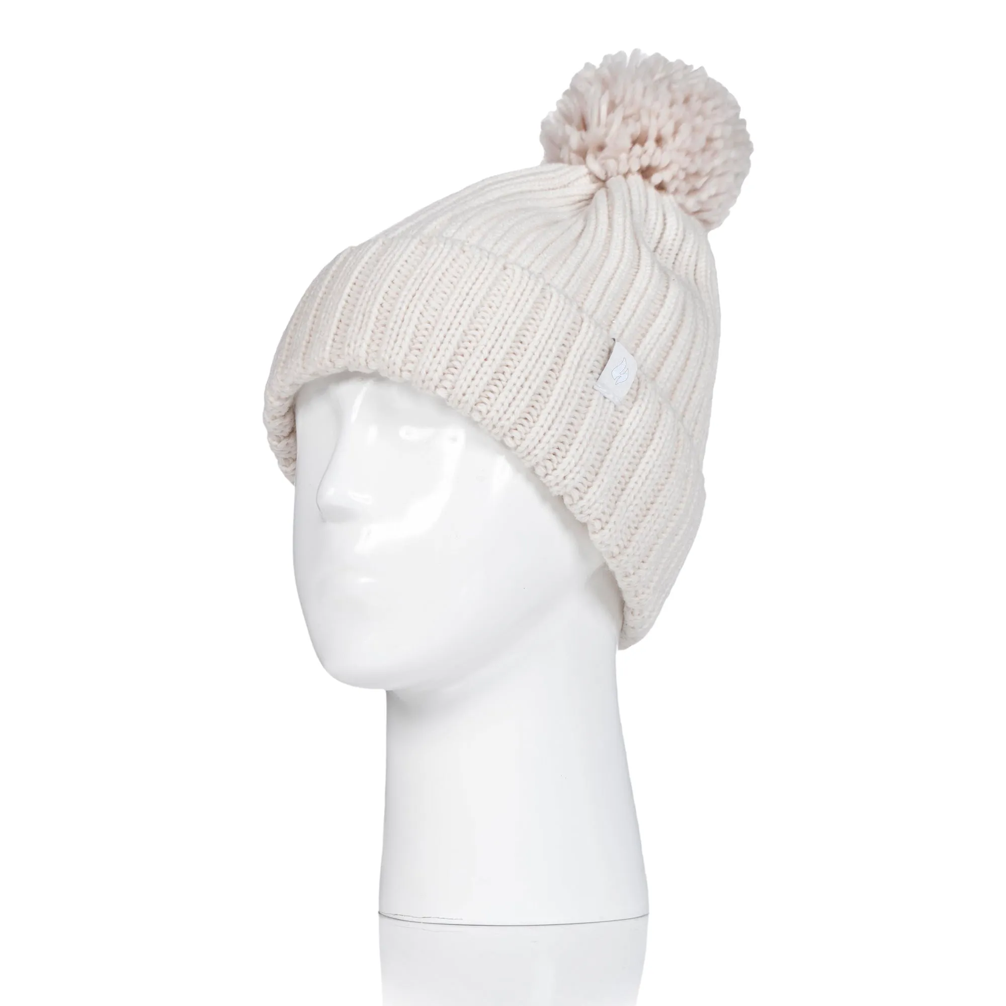 Ladies Arden Pom Pom Hat - Cream