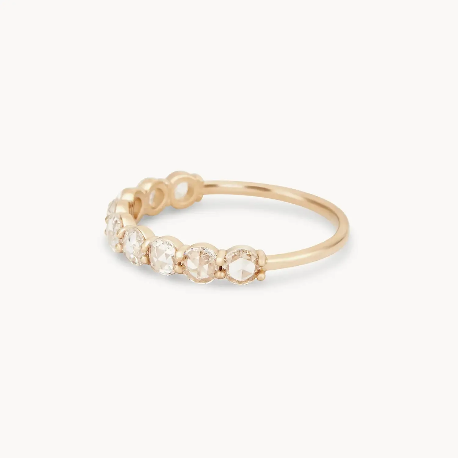 Large moonglade ring - 14k yellow gold