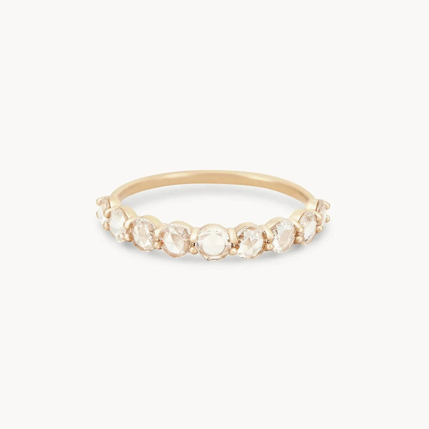 Large moonglade ring - 14k yellow gold