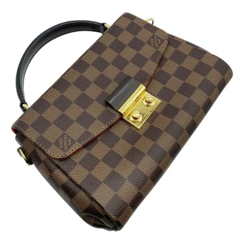 Louis Vuitton Croisette Brown Damier Ébène Canvas Cross Body Bag