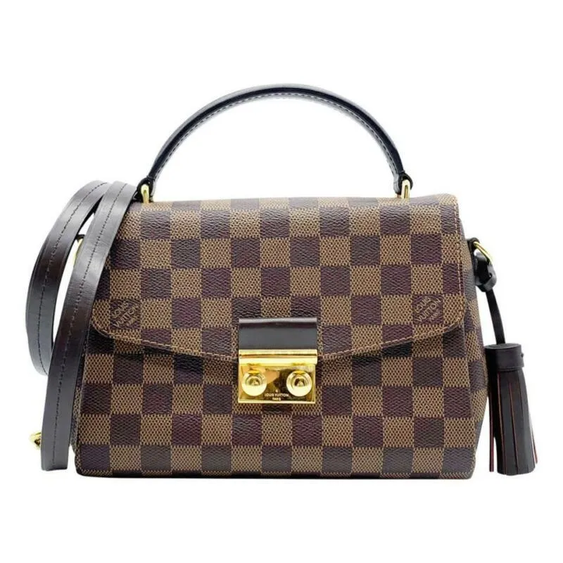 Louis Vuitton Croisette Brown Damier Ébène Canvas Cross Body Bag