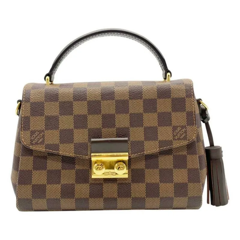 Louis Vuitton Croisette Brown Damier Ébène Canvas Cross Body Bag