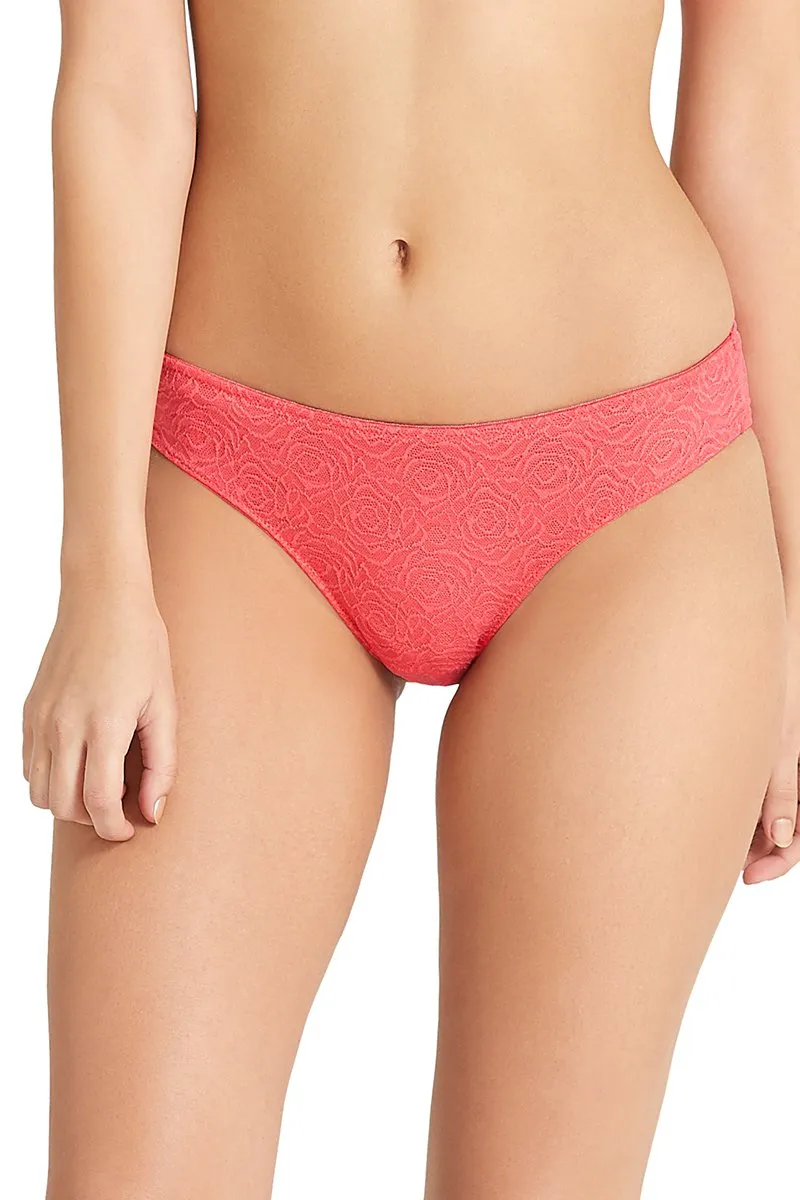 Low-Rise Bikini Panty - Rouge Red