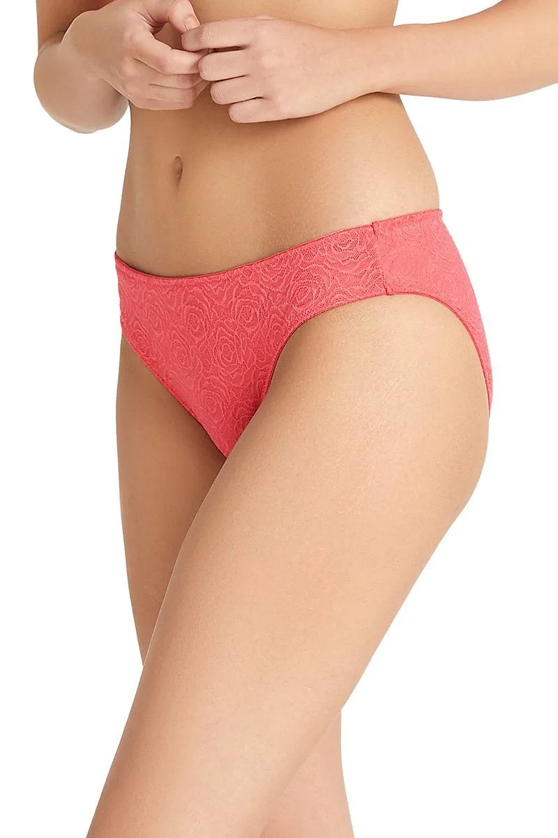 Low-Rise Bikini Panty - Rouge Red