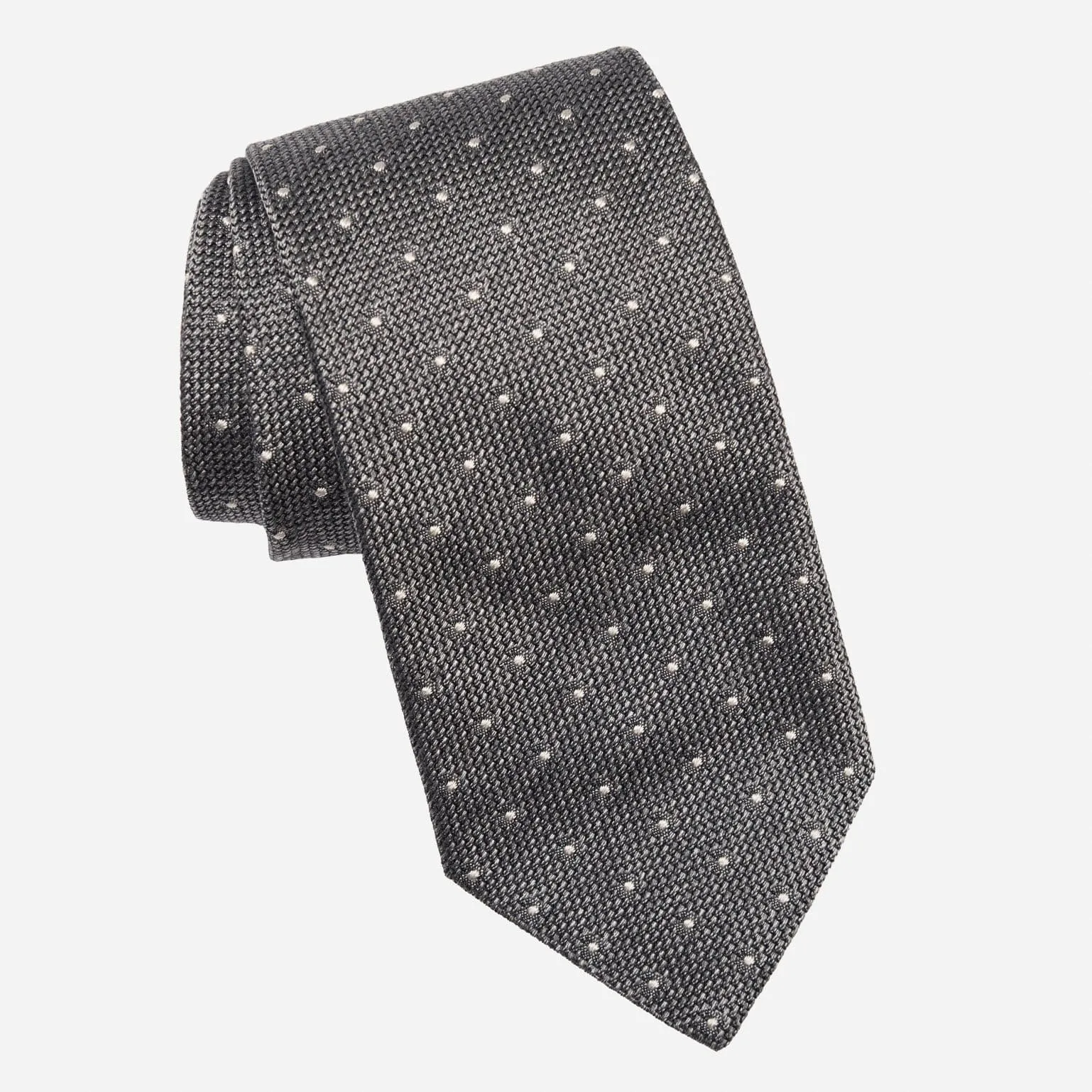 Mattei - Silk Grenadine Tie - Grey