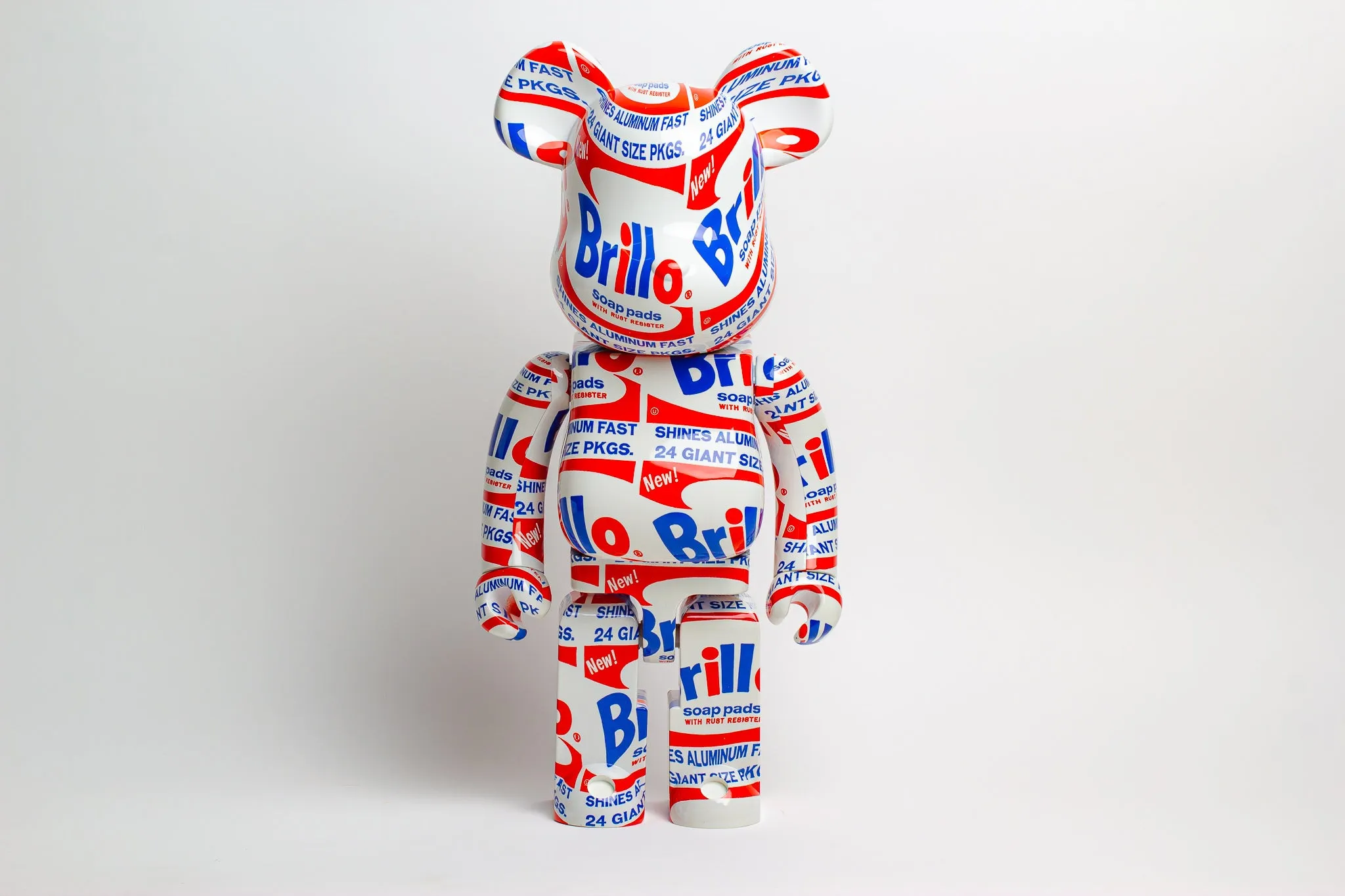 Medicom Toy Be@rbrick Andy Warhol Brillo 1000%