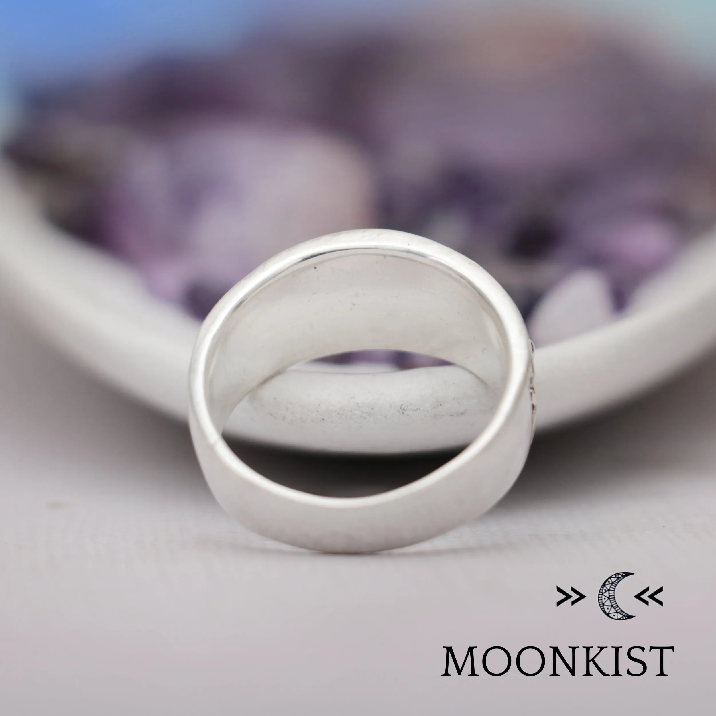 Medieval Cross Wedding Band for Men | Moonkist Designs