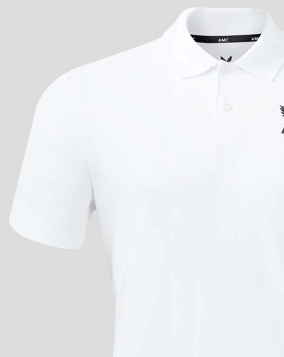 Men’s AMC Core Polo – White