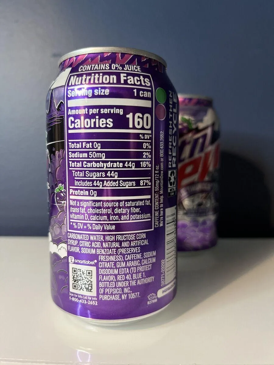 Mountain Dew Purple Thunder