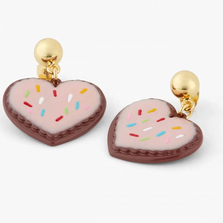 N2 - AQPP109 Heart-shaped biscuit post earrings