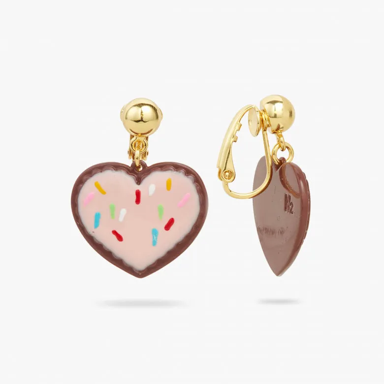 N2 - AQPP109 Heart-shaped biscuit post earrings