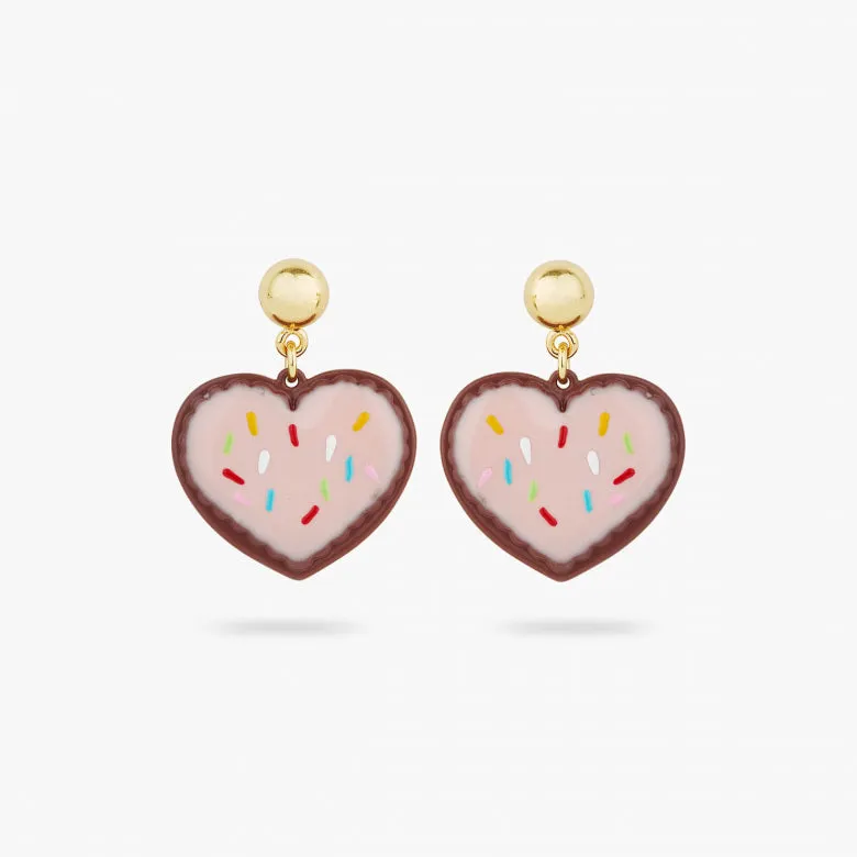 N2 - AQPP109 Heart-shaped biscuit post earrings