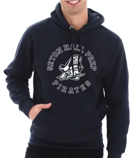 Navy Soft Hoodie Sweatshirt.