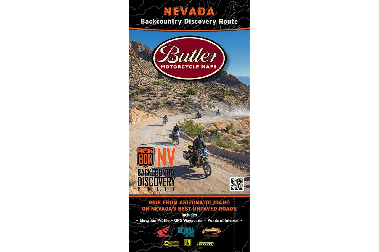 Nevada Backcountry Discovery Route Map