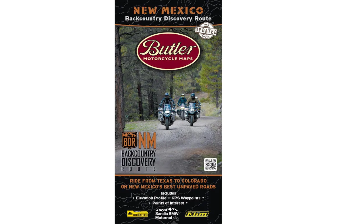 New Mexico Backcountry Discovery Route Map