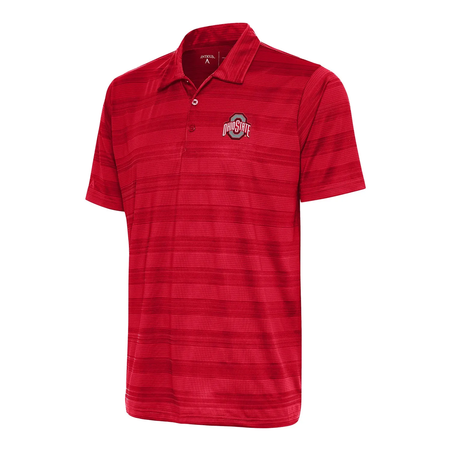 Ohio State Buckeyes Compass Scarlet Polo