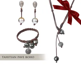 Pave Boho Gift Set, Tahitian