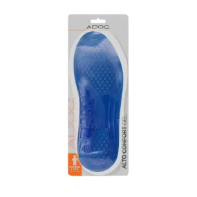 Plantillas alto confort gel azul para hombre