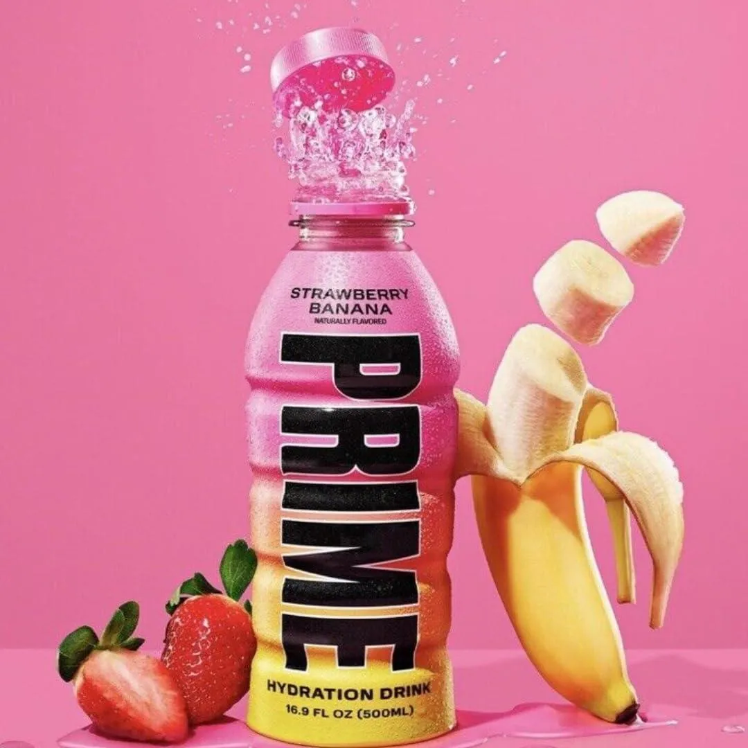 Prime Hydration Strawberry Banana (USA BOTTLE)