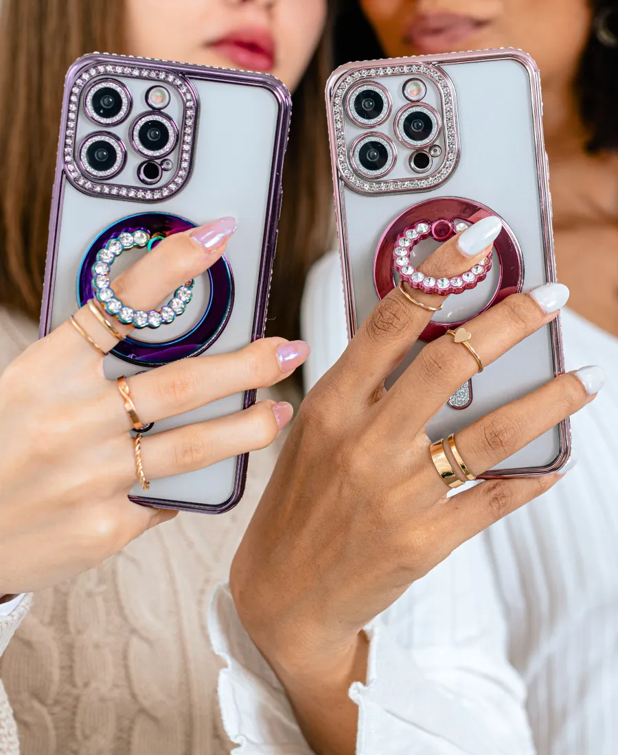 Purple Glam MagSafe Phone Case