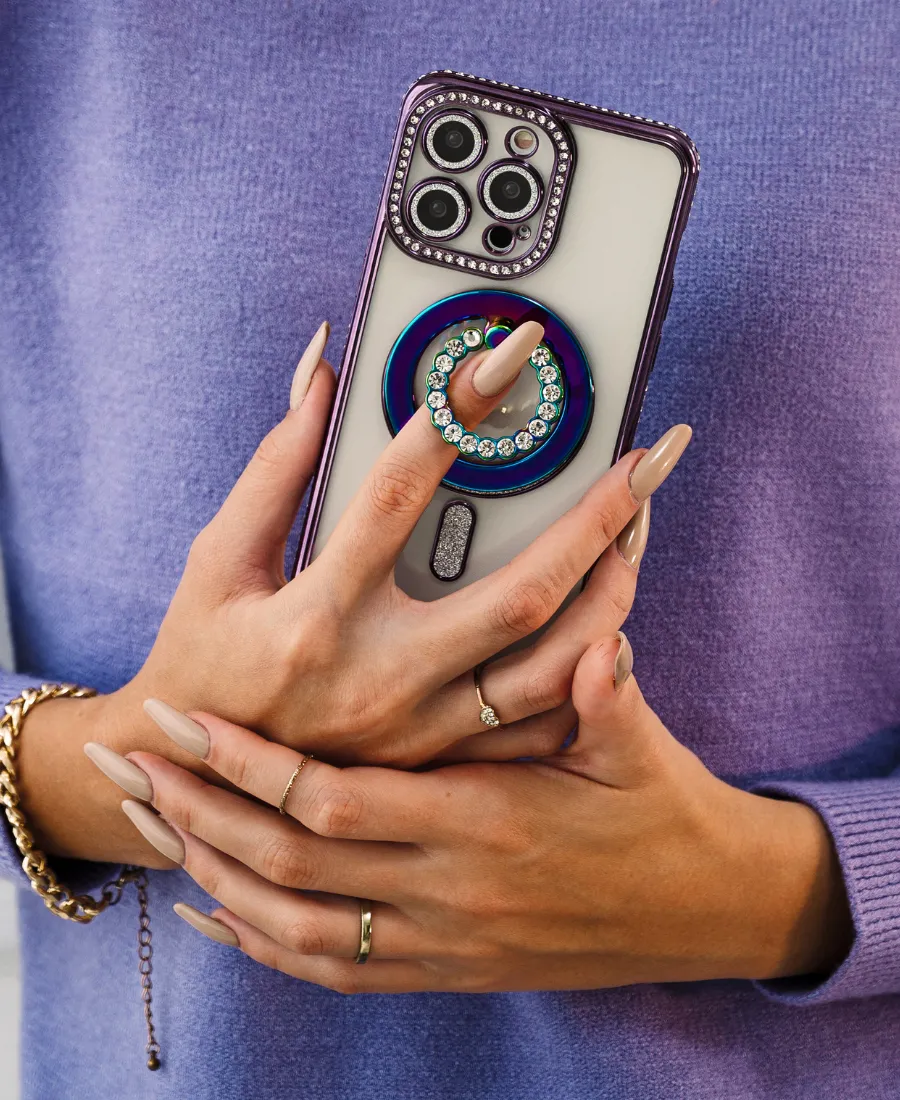 Purple Glam MagSafe Phone Case