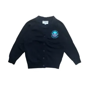 *Riverbank Primary Navy Blue Jersey Cardigan