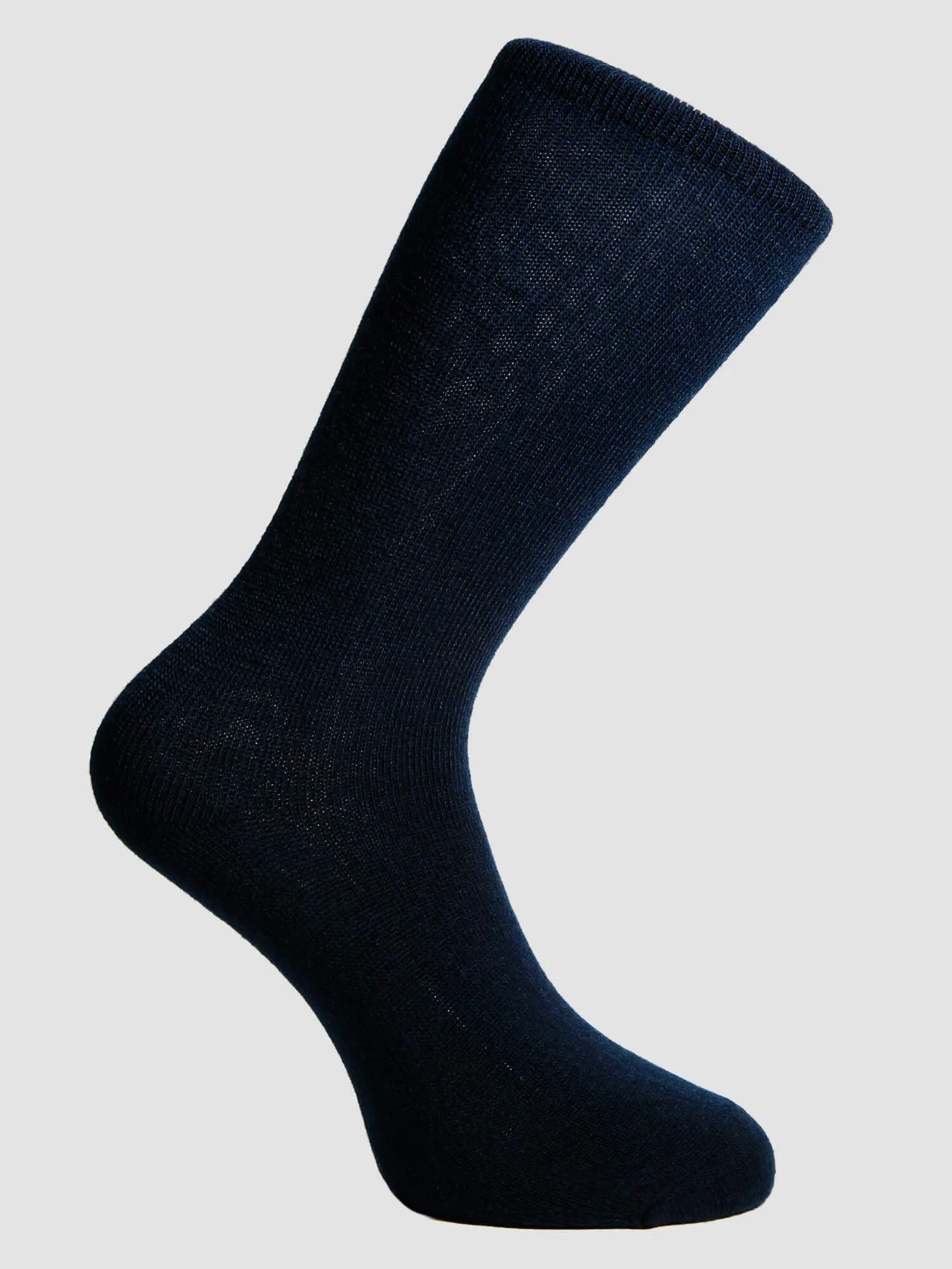 Simon de Winter - Ladies Plain Wool Blend Crew Sock