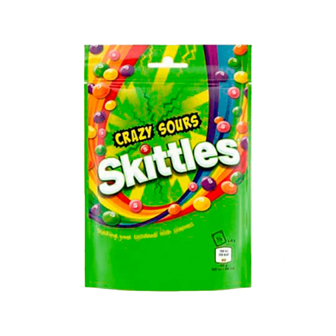 Skittles Vegan Chewy Crazy Sour Fruit