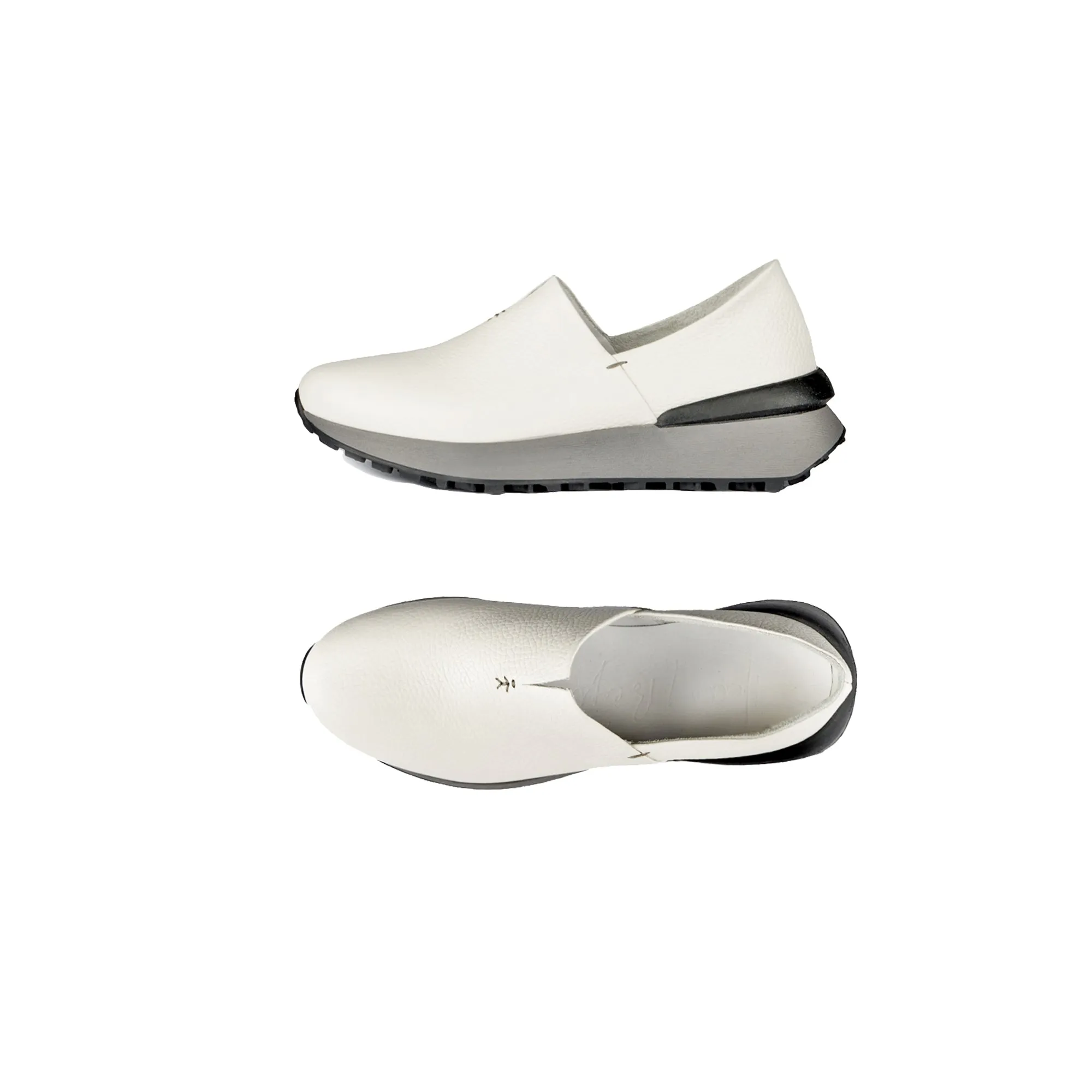 Slip On Cervo Chalk White