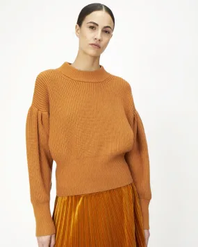 Sophie High Neck Knit – Pumpkin Spice