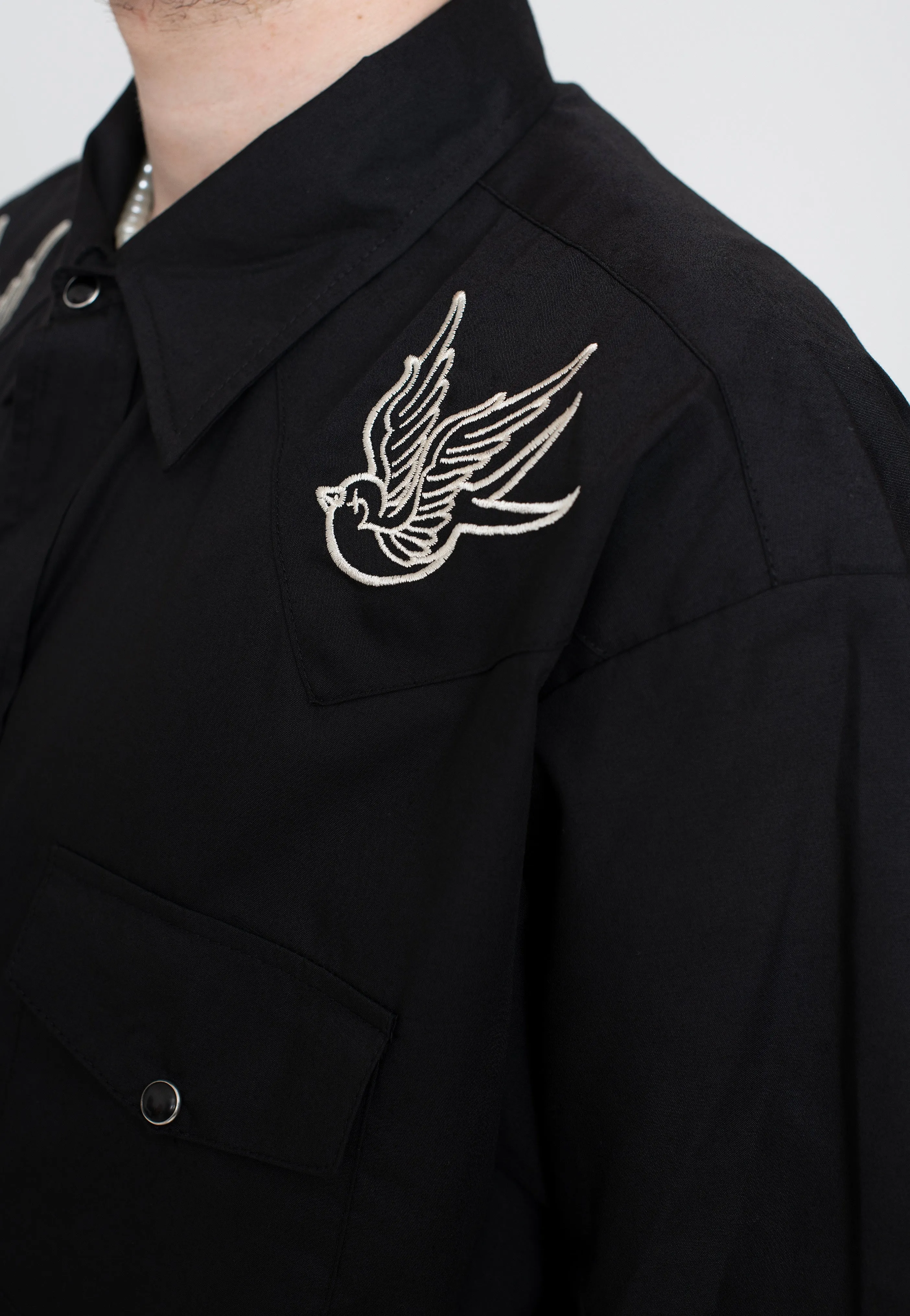 Steady Clothing - Sparrow Western Black - Shirt