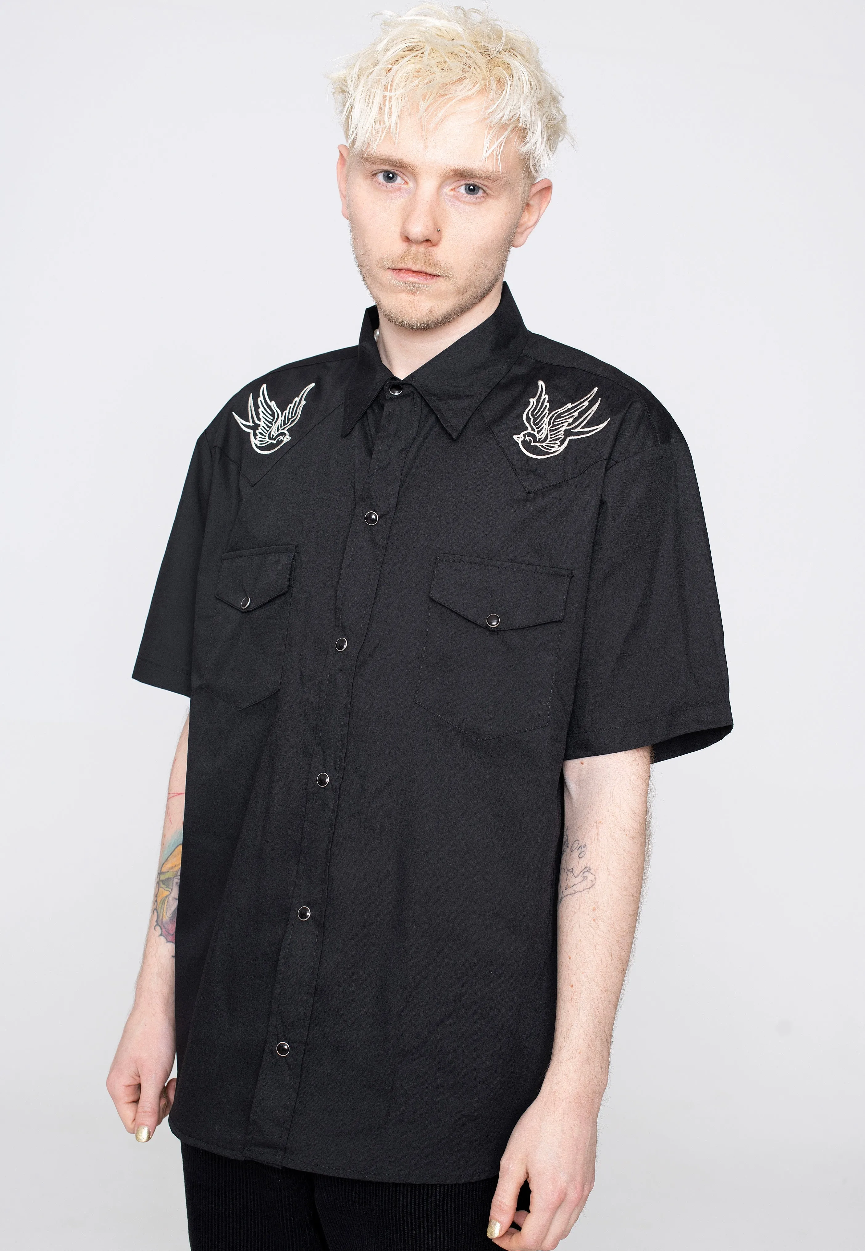 Steady Clothing - Sparrow Western Black - Shirt