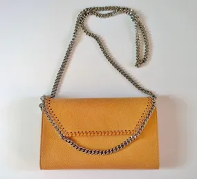 Stella McCartney Falabella Mini Shaggy Deer Silver Chain Bag