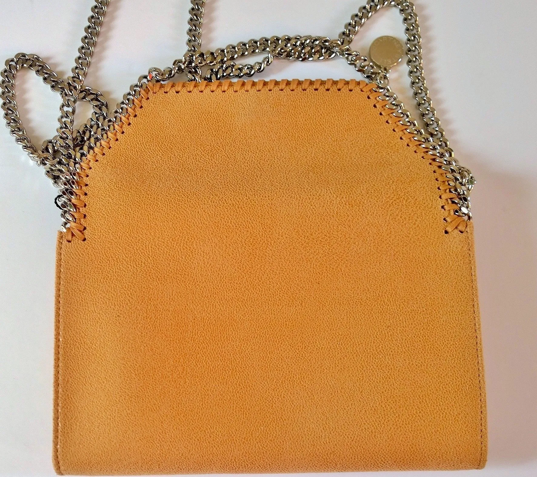 Stella McCartney Falabella Mini Shaggy Deer Silver Chain Bag