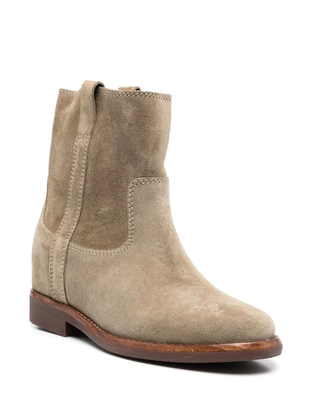 Susee Low Boot in Taupe