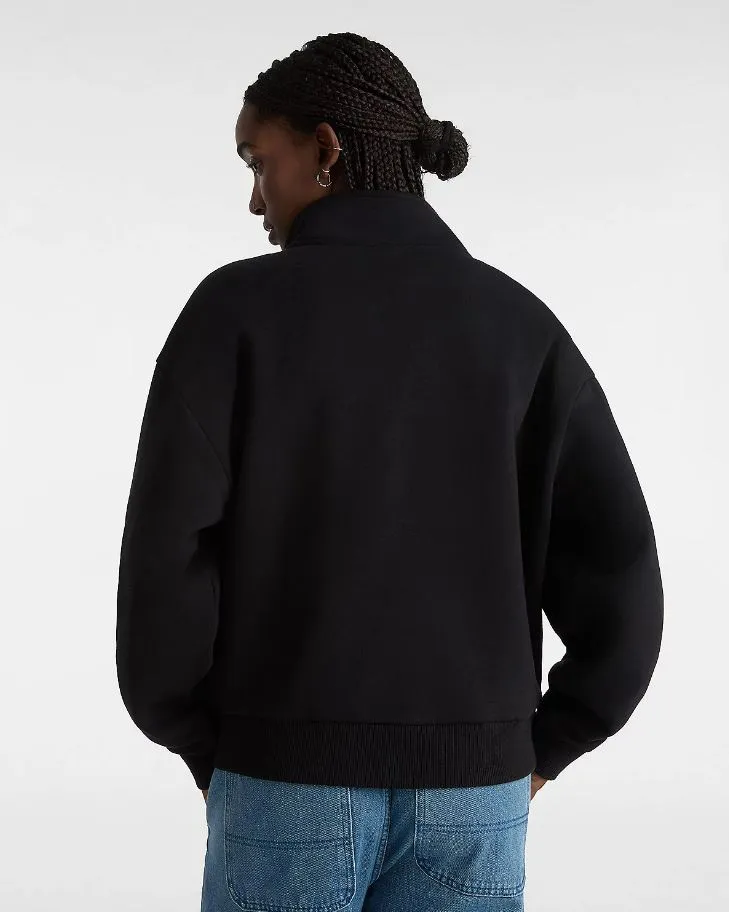 Sweater Leighton Mock Neck Negro