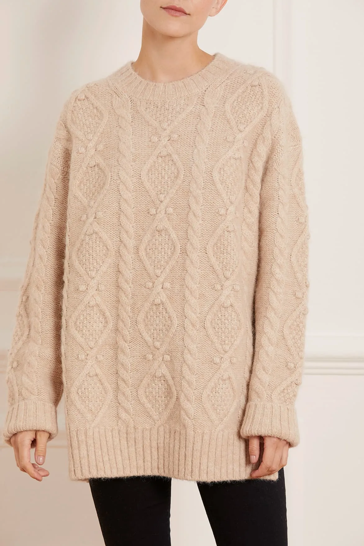 Sylvie Cable Longline Jumper