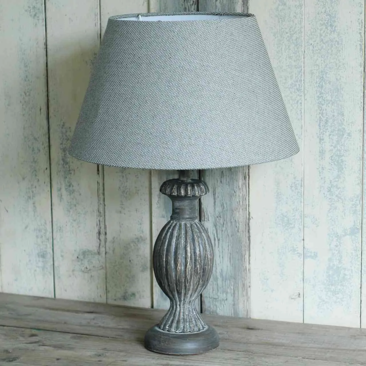 Table Lamp Stonewash Grey