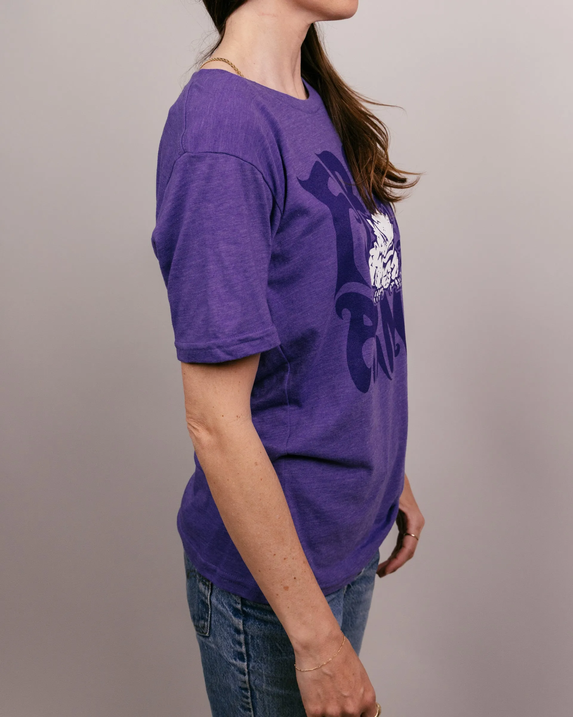 TCU Frog Army Purple T-Shirt