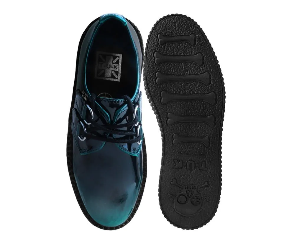 Teal Gradient D-Ring Mondo Creeper