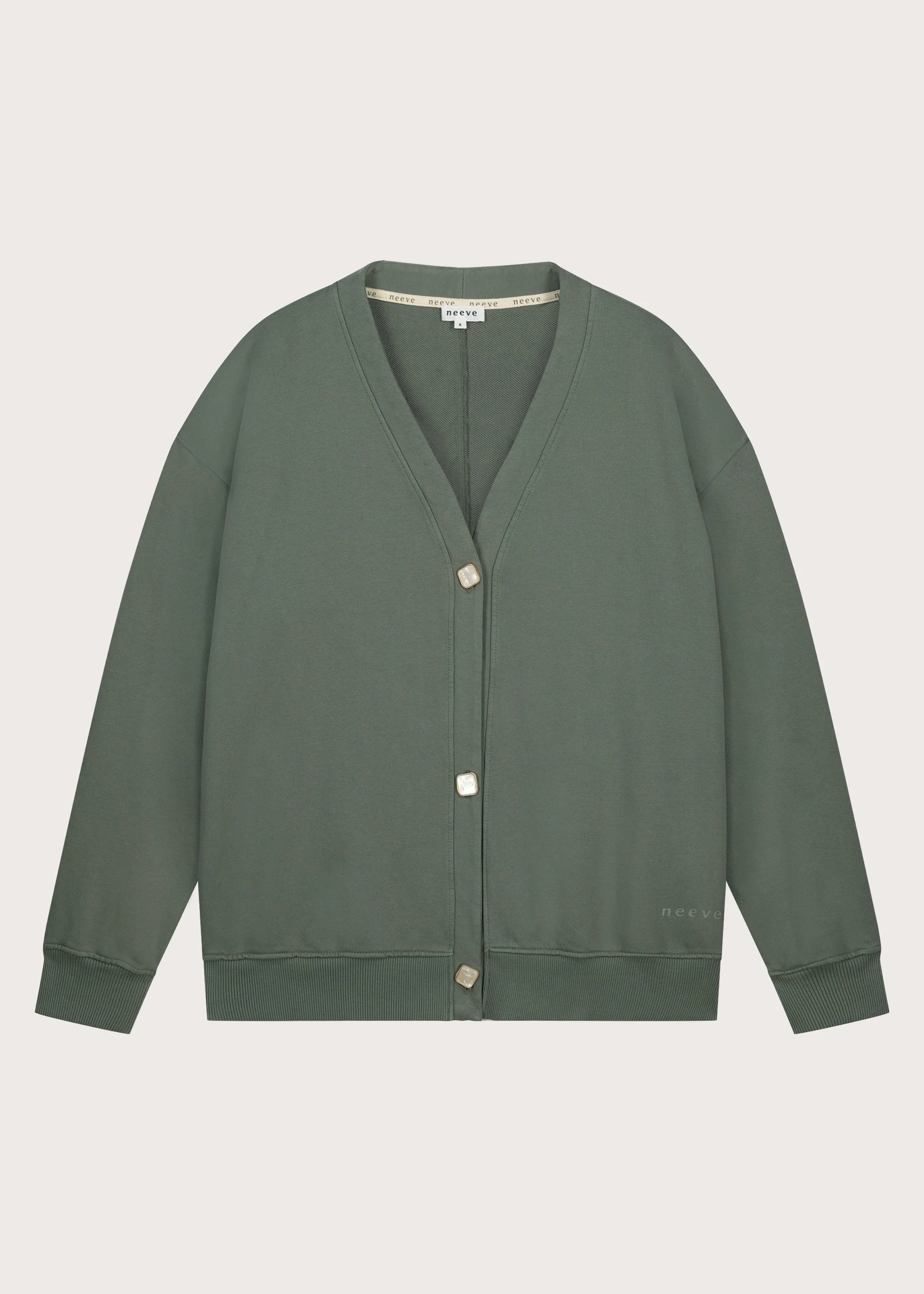 The Hazel Cardigan - Agave Green