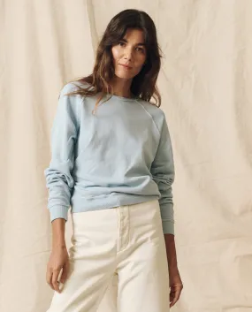 The Shrunken Sweatshirt. Solid -- Bluebell