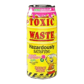 Toxic Waste Energy Drink Seismic Strawberry Kiwi