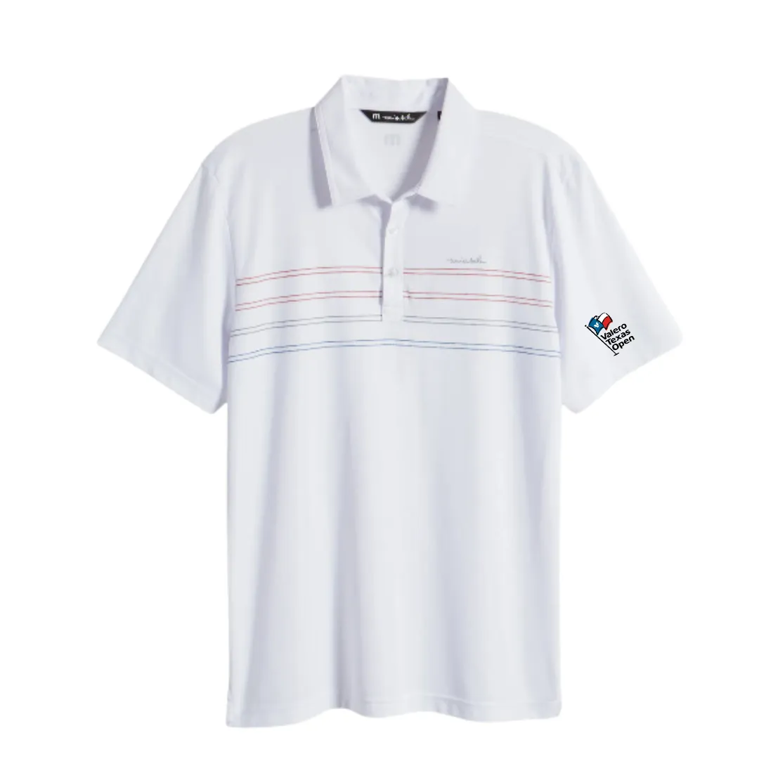 Travis Mathew Madero White Polo