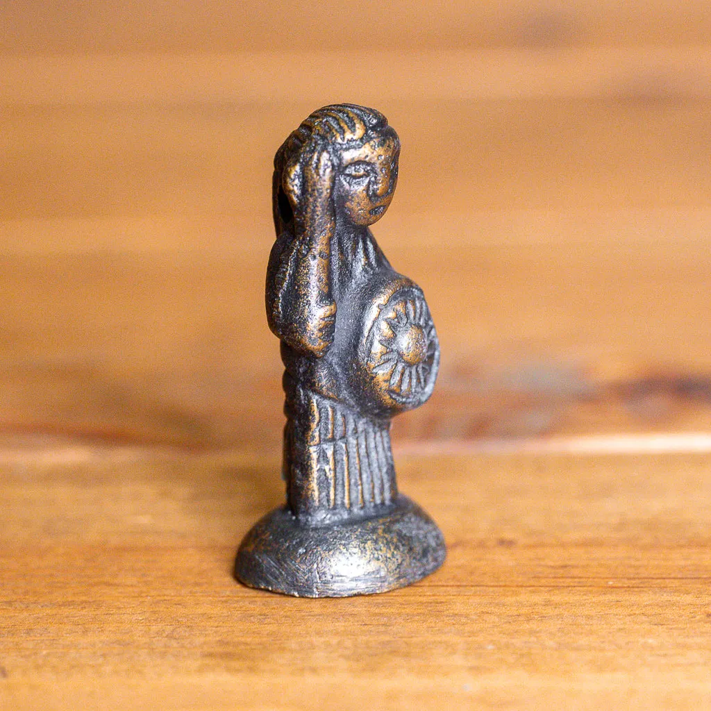 Valkyrie from Hrby Brass Figurine