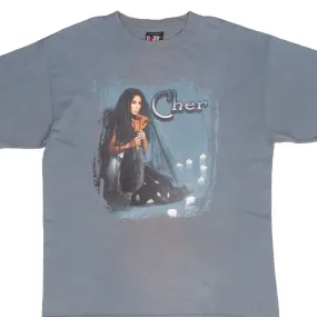 VINTAGE CHER DO YOU BELIEVE 1990S CONCERT TEE SHIRT SIZE LARGE