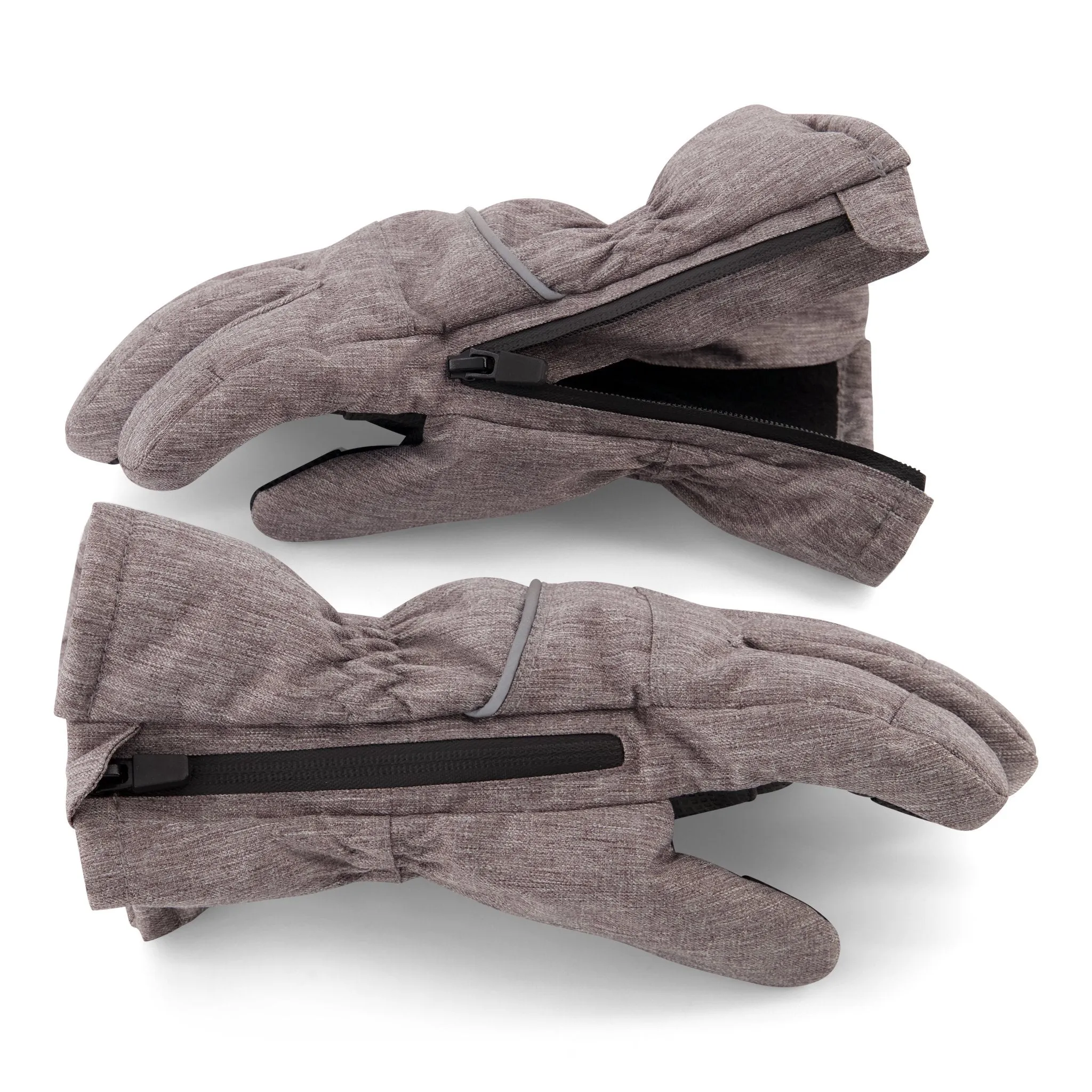 Winter & Ski Glove powered by ZIPGLOVE TECHNOLOGY | Grey