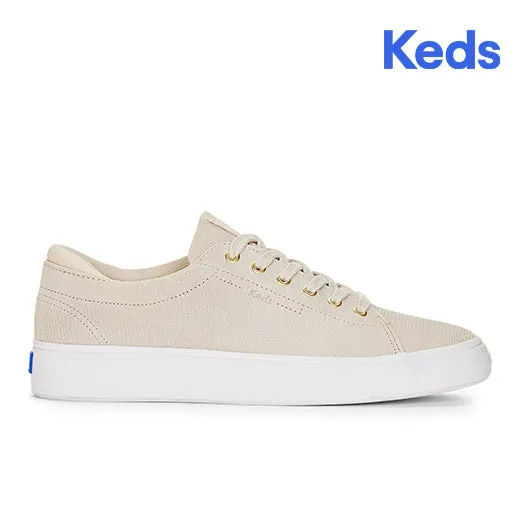 Women's Alley Suede Deboss Sneaker Oatmeal (WH67332)