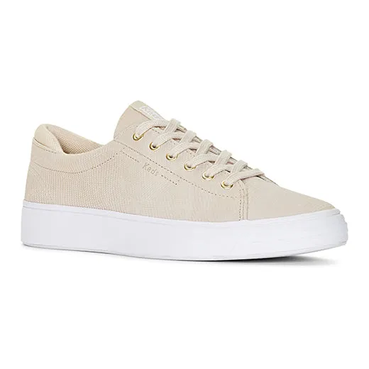 Women's Alley Suede Deboss Sneaker Oatmeal (WH67332)